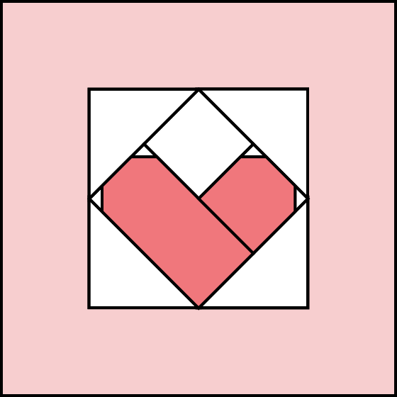 Valentine's Quilt Pattern - Heart & Soul Pillow